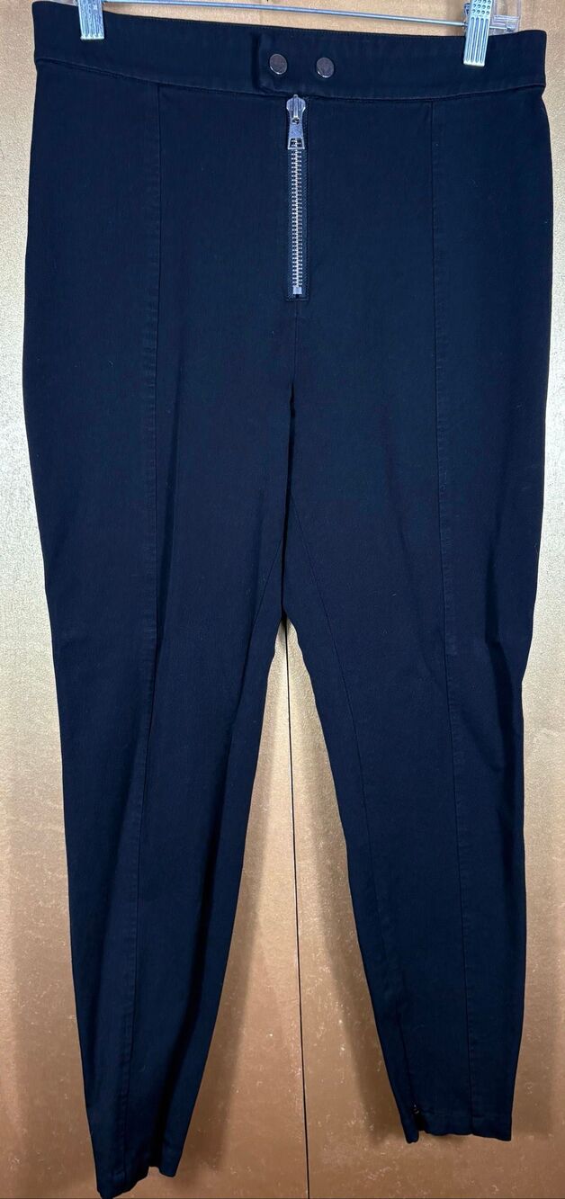 & Other stories zippered front pull on pleated pants size 12